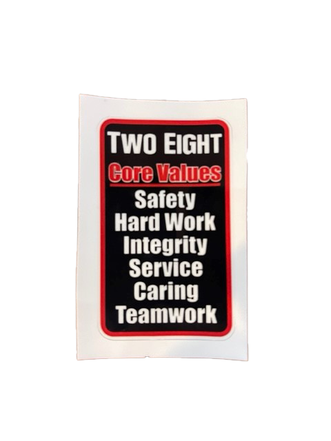 Core Values Sticker